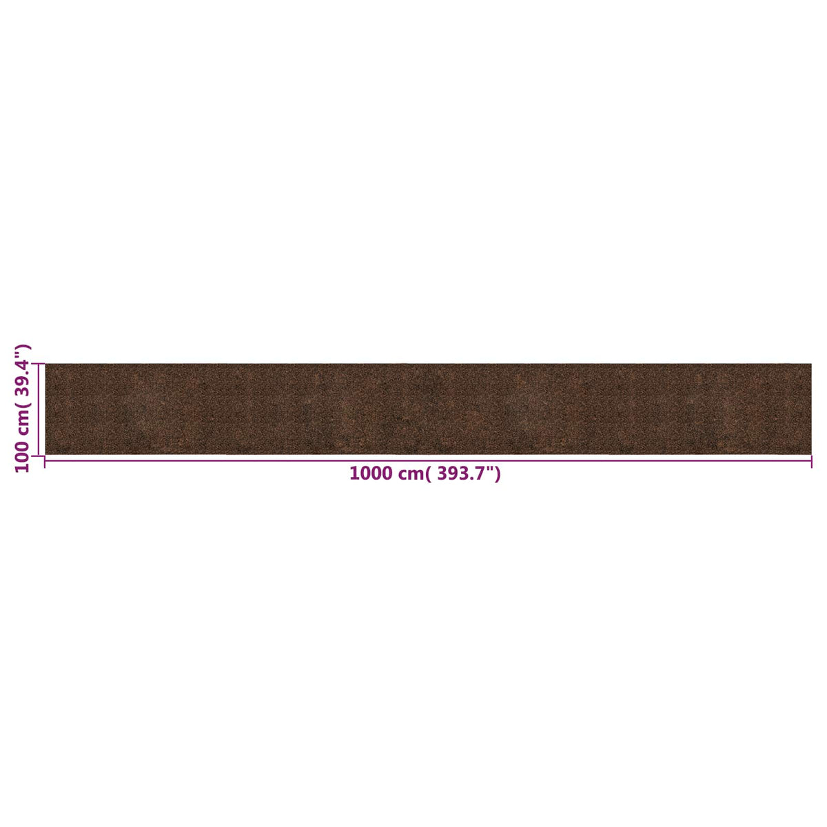 Kork rolle Brun 1000 x 100 cm Kork og Gummi