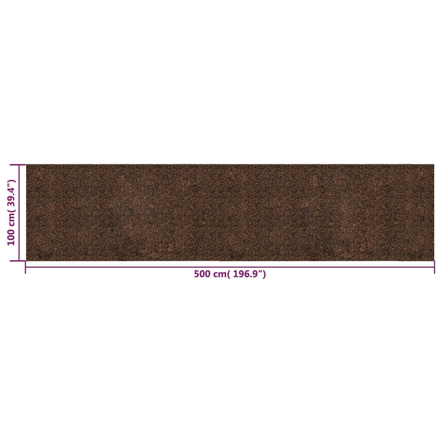 Kork rolle Brun 500 x 100 cm Kork og Gummi
