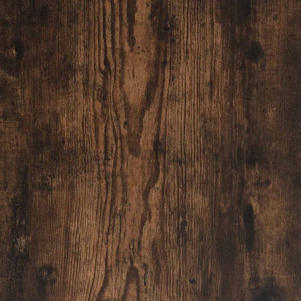 sengeborde 2 stk. 40x35x70 cm konstrueret træ røget egetræ