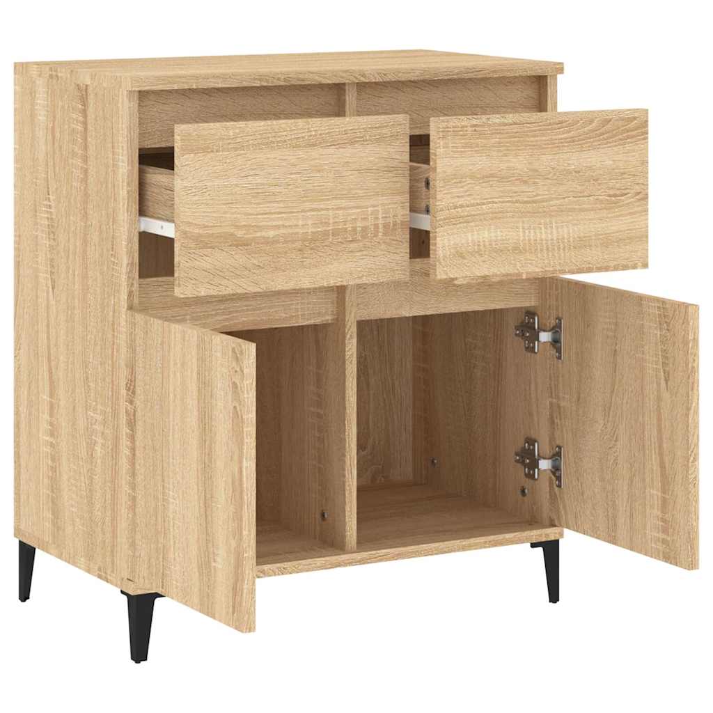 skænk 60x35x70 cm konstrueret træ sonoma-eg
