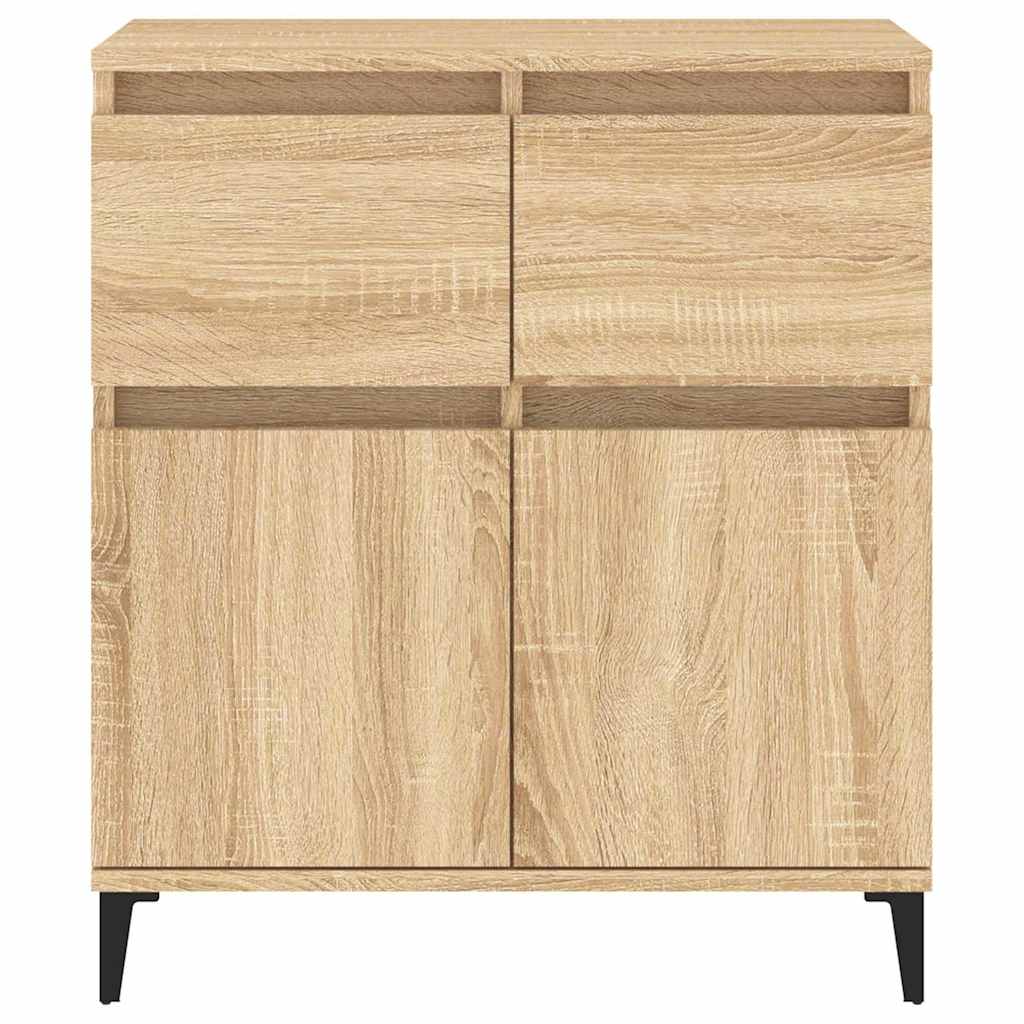 skænk 60x35x70 cm konstrueret træ sonoma-eg
