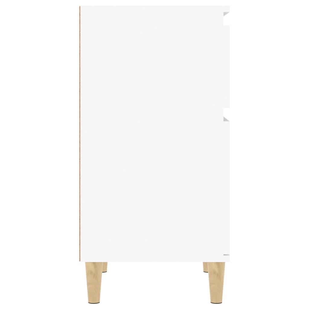 sengeborde 2 stk. 40x35x70 cm hvid