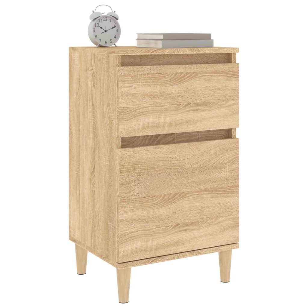 sengebord 40x35x70 cm sonoma-eg