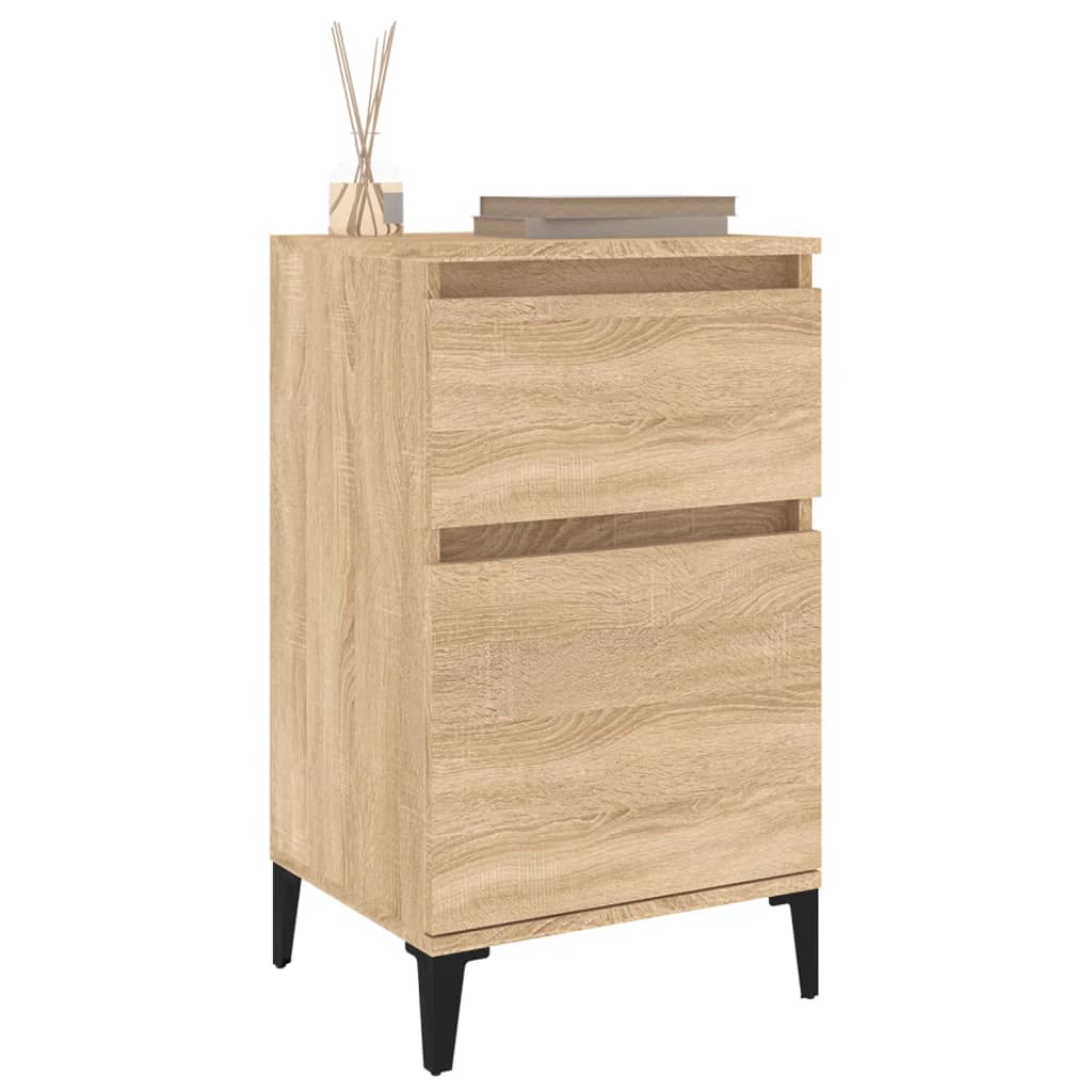 sengebord 40x35x70 cm sonoma-eg