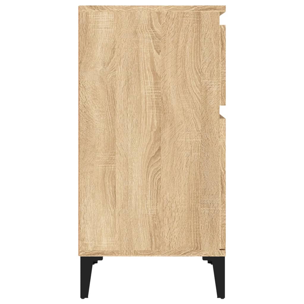 sengebord 40x35x70 cm sonoma-eg
