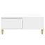 sofabord 90x50x36,5 cm konstrueret træ hvid