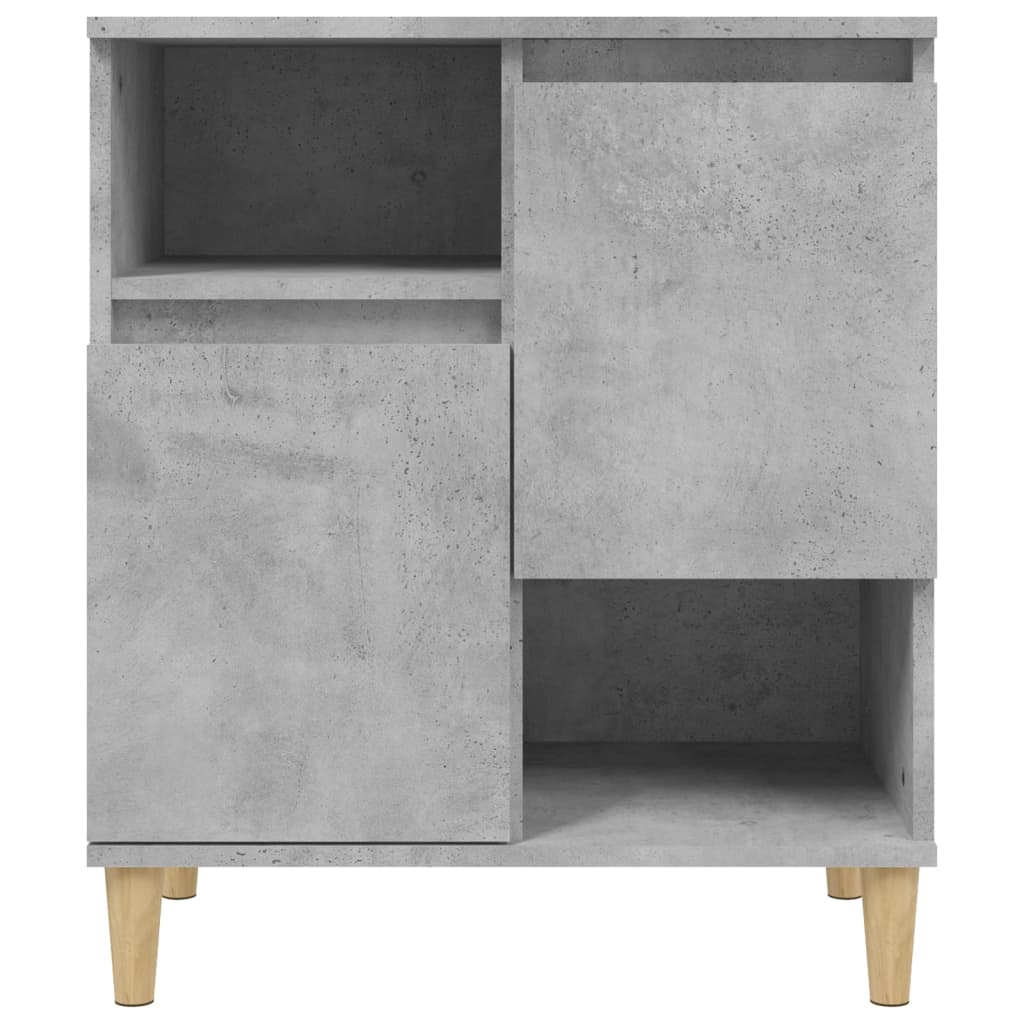 skænk 60x35x70 cm konstrueret træ betongrå
