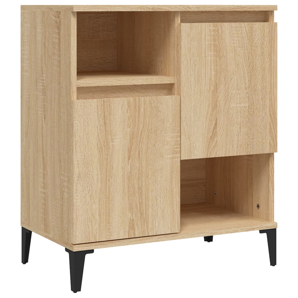 skænk 60x35x70 cm konstrueret træ sonoma-eg