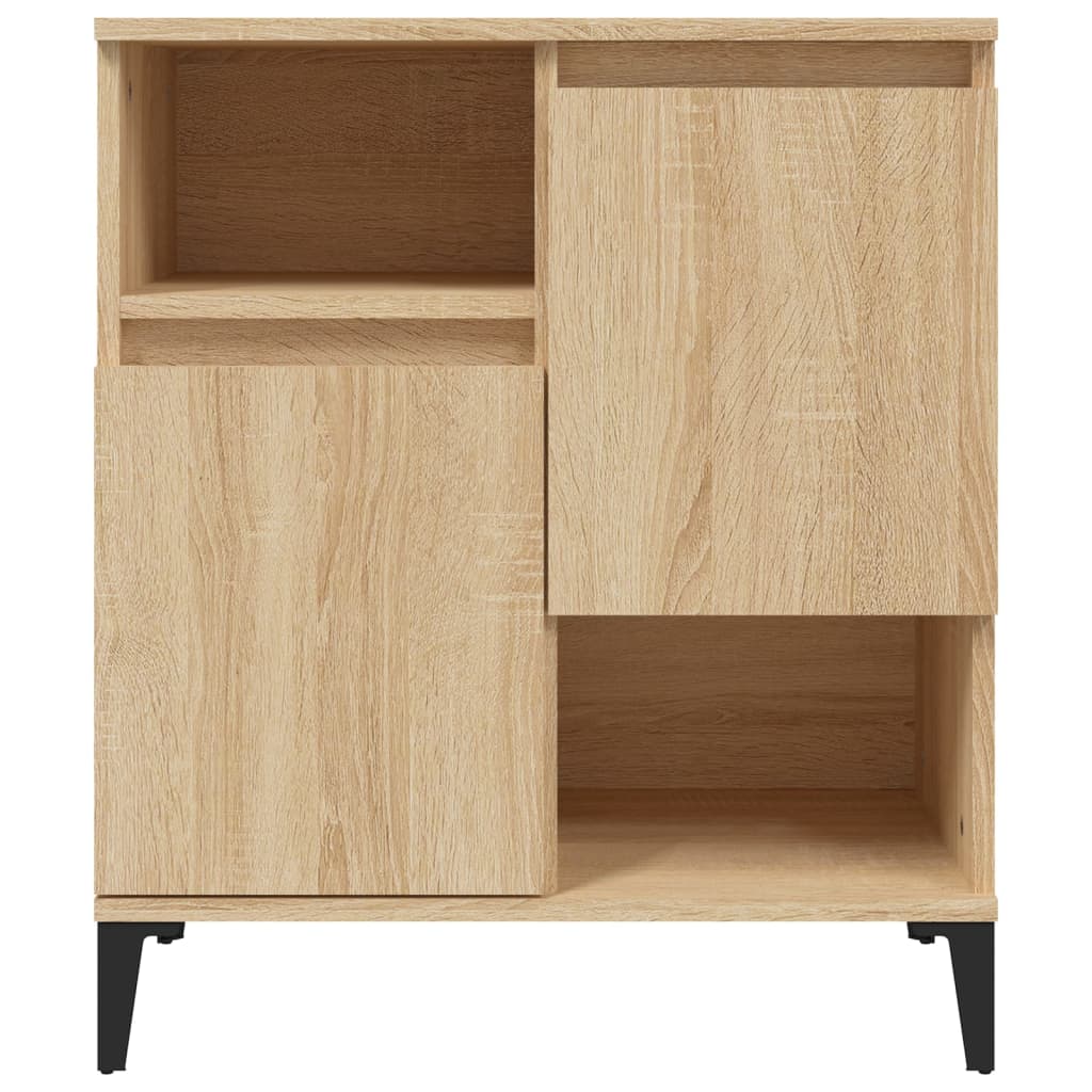 skænk 60x35x70 cm konstrueret træ sonoma-eg