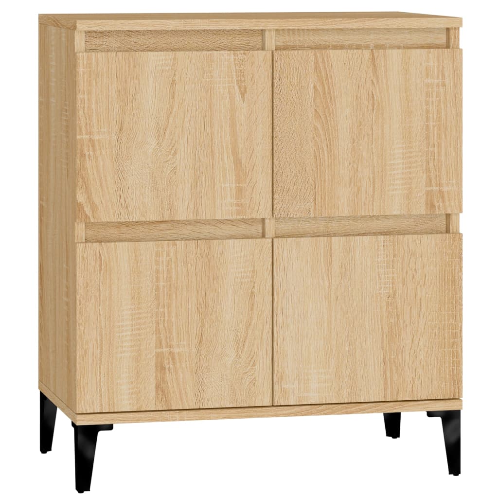 skænk 60x35x70 cm konstrueret træ sonoma-eg