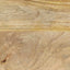 konsolbord 110x30x75 cm massivt mangotræ afbleget