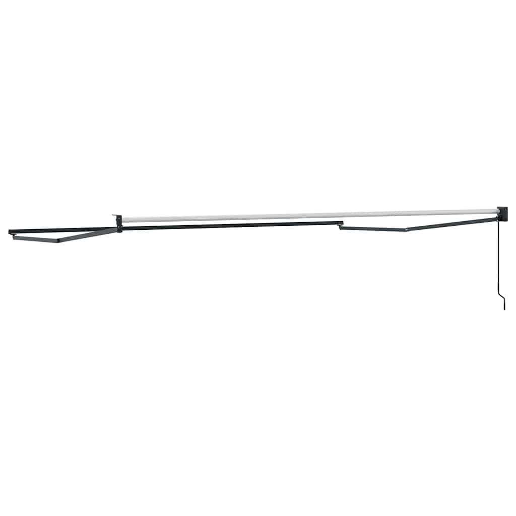 Udtrækkelig markisedel Antracit 400 × 300 cm Aluminium