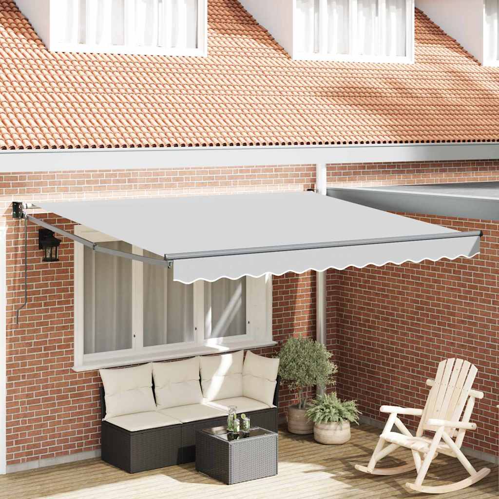 Udtrækkelig markisedel Antracit 300 x 250 cm Aluminium