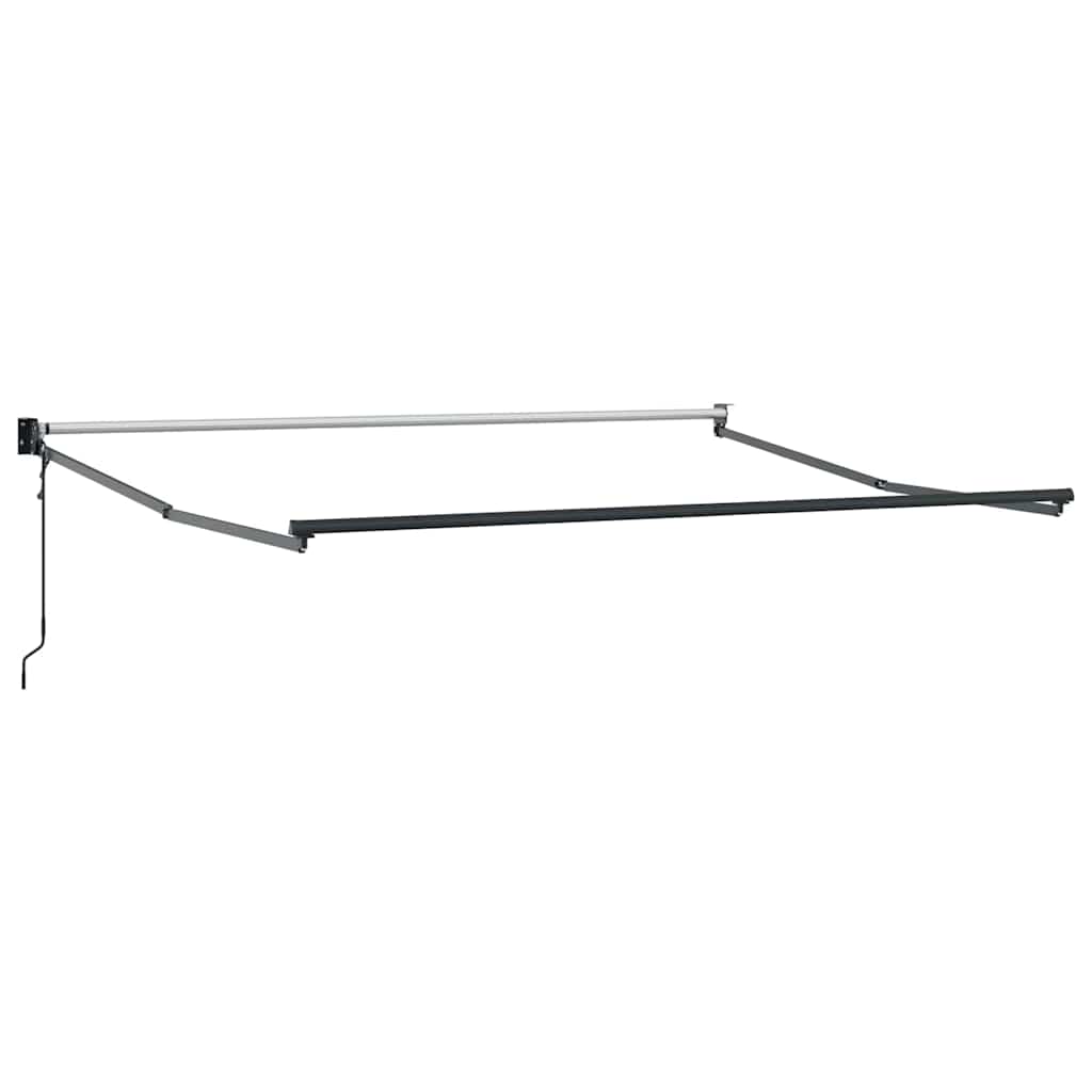 Udtrækkelig markisedel Antracit 300 x 250 cm Aluminium