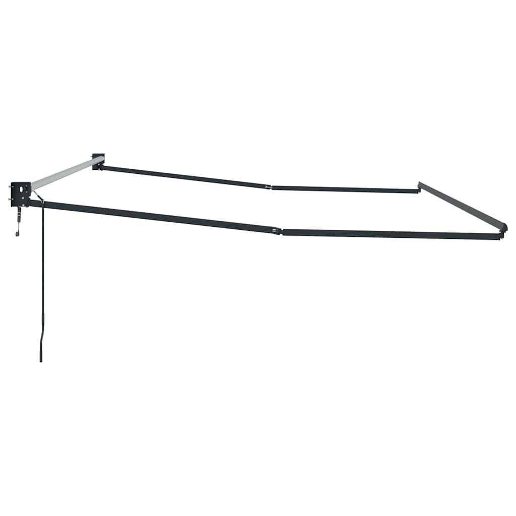 Udtrækkelig markisedel Antracit 450 × 300 cm Aluminium