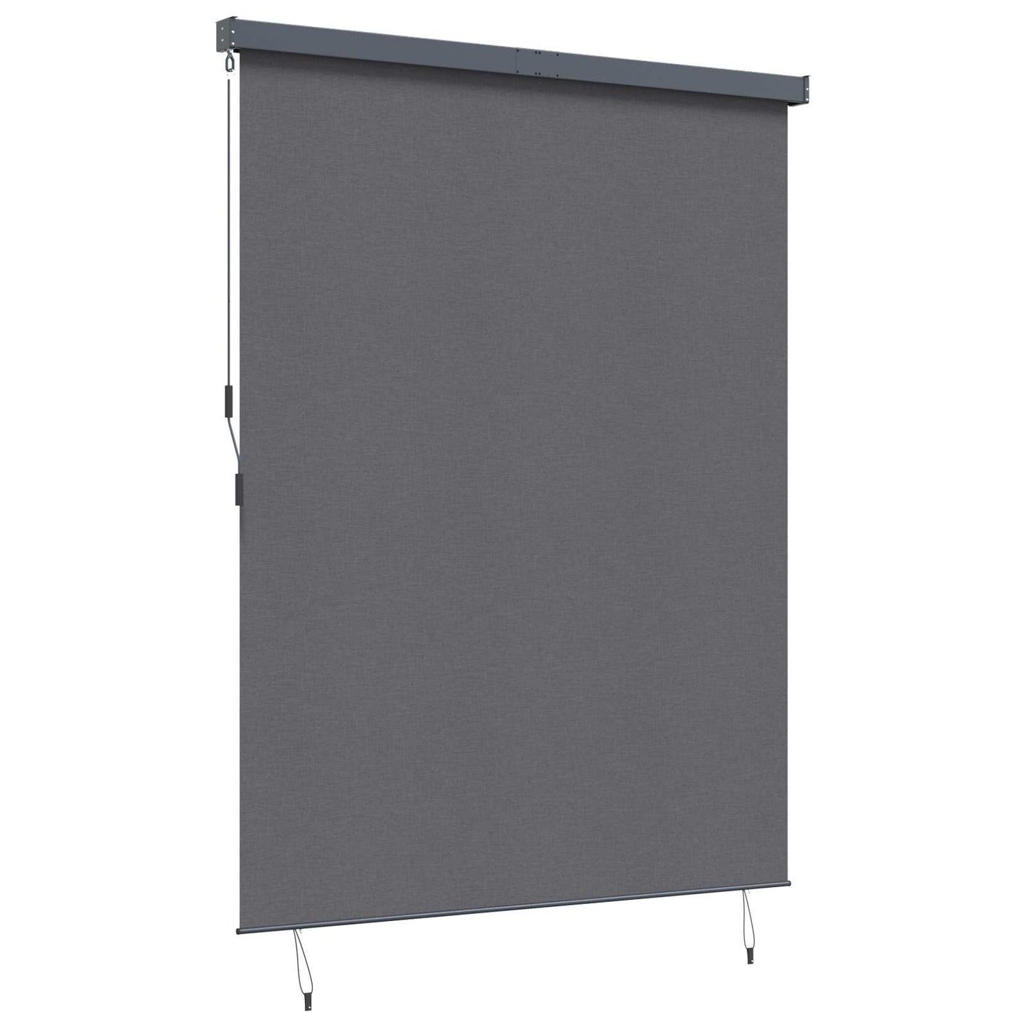 Rullegardin Antracit 200 x 250 cm Stof og Aluminium