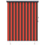 Rullegardin Orange og Brun 200 x 250 cm Stof og Aluminium