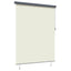 Rullegardin Cremefarvet 220 x 250 cm Stof og Aluminium