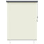 Rullegardin Cremefarvet 220 x 250 cm Stof og Aluminium