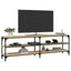 tv-bord 160x30x50 cm konstrueret træ sonoma-eg
