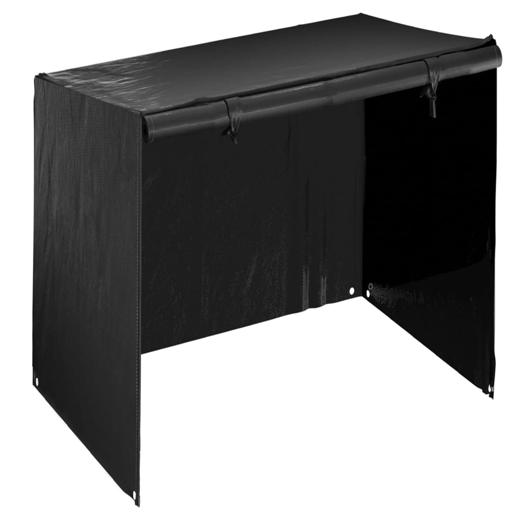 overtræk til gyngebænke 2 stk. 125x90x135/165 cm polyethylen