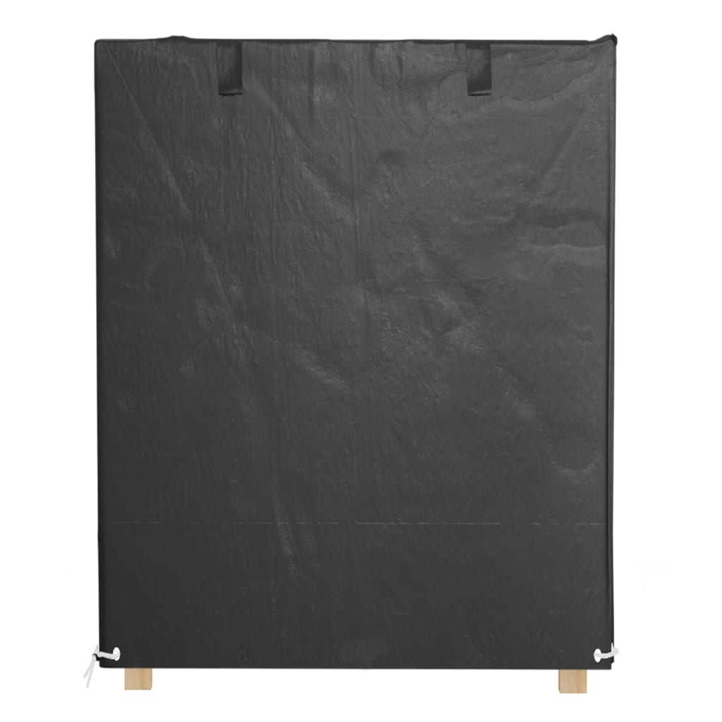 overtræk til gyngebænke 2 stk. 125x90x135/165 cm polyethylen