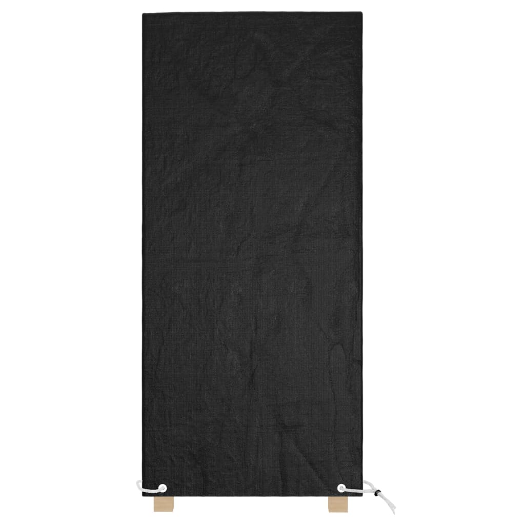 overtræk til havestol 2 stk. 75x70x140 cm 8 øjer polyethylen
