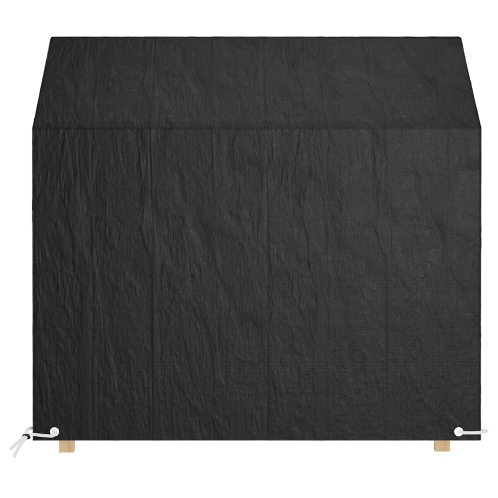 overtræk til havebænk 2 stk. 130x70x70/88 cm 8 øjer polyethylen