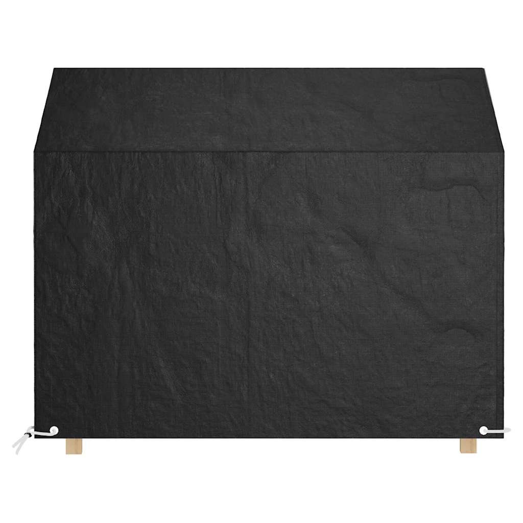 overtræk til havebænk 2 stk. 160x70x70/88 cm 8 øjer polyethylen