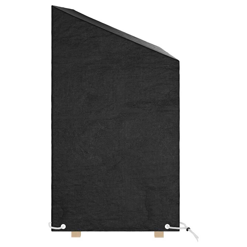 overtræk til havebænk 2 stk. 160x70x70/88 cm 8 øjer polyethylen