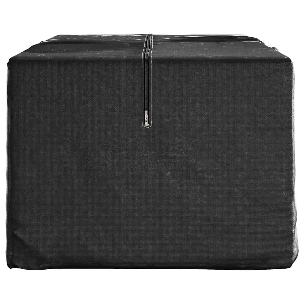 hyndeposer 2 stk. 135x40x55 cm polyethylen sort