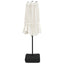 parasol m. dobbelt parasoldug 449x265 cm sandhvid