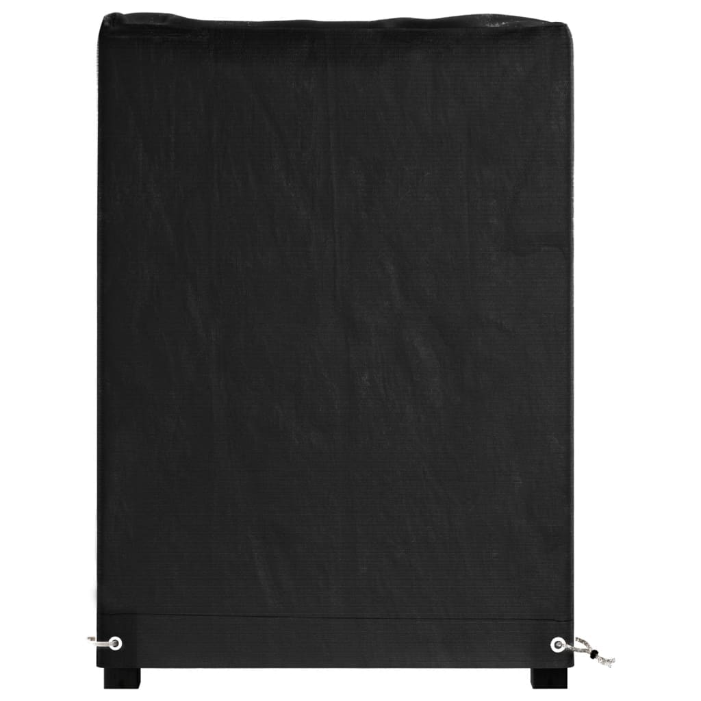 havemøbelovertræk 170x94x70 cm 8 øjer rektangulært