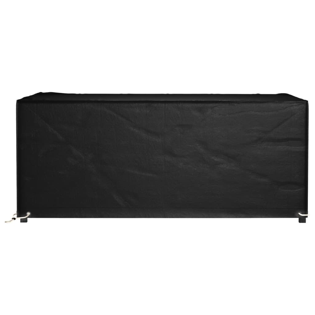 havemøbelovertræk 180x122x75 cm 8 øjer rektangulært