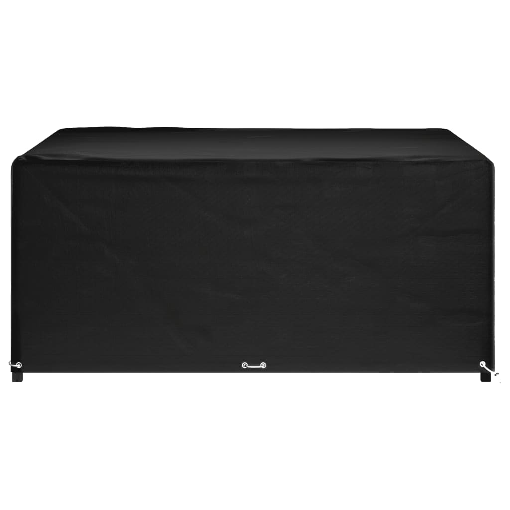 havemøbelovertræk 205x205x90 cm 16 øjer firkantet