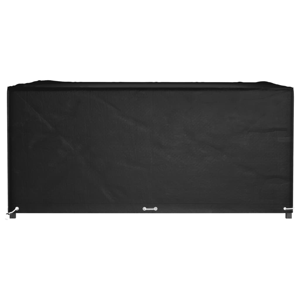 havemøbelovertræk 250x250x90 cm 16 øjer firkantet