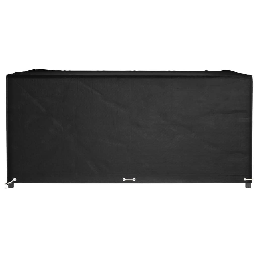 havemøbelovertræk 300x300x75 cm 16 øjer firkantet