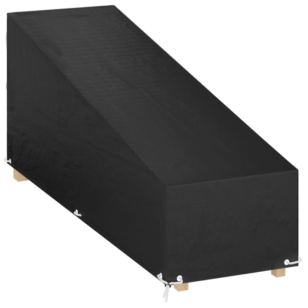 overtræk til liggestol 205x65x35/60 cm 12 øjer polyethylen