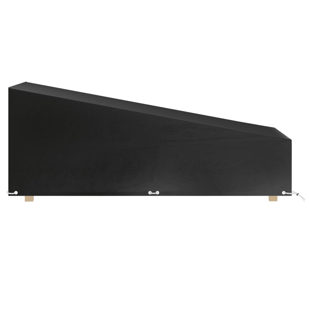 overtræk til liggestol 205x65x35/60 cm 12 øjer polyethylen