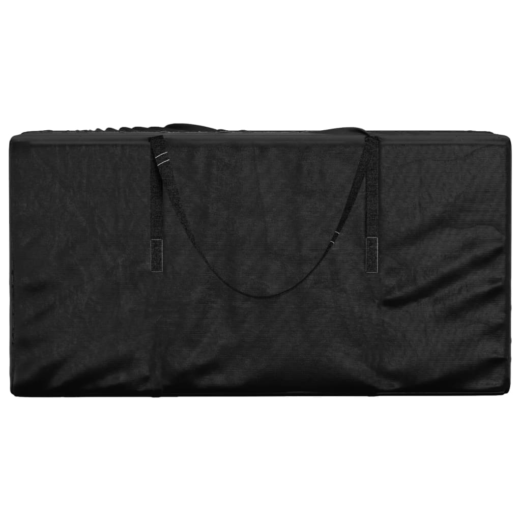 hyndepose 150x75x75 cm polyethylen sort