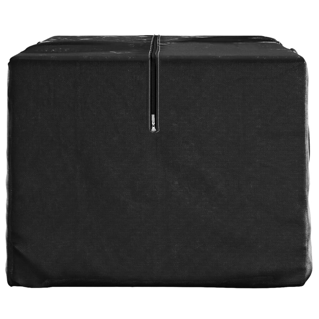 hyndepose 150x75x75 cm polyethylen sort