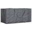 hyndepose 150x75x75 cm polyethylen sort