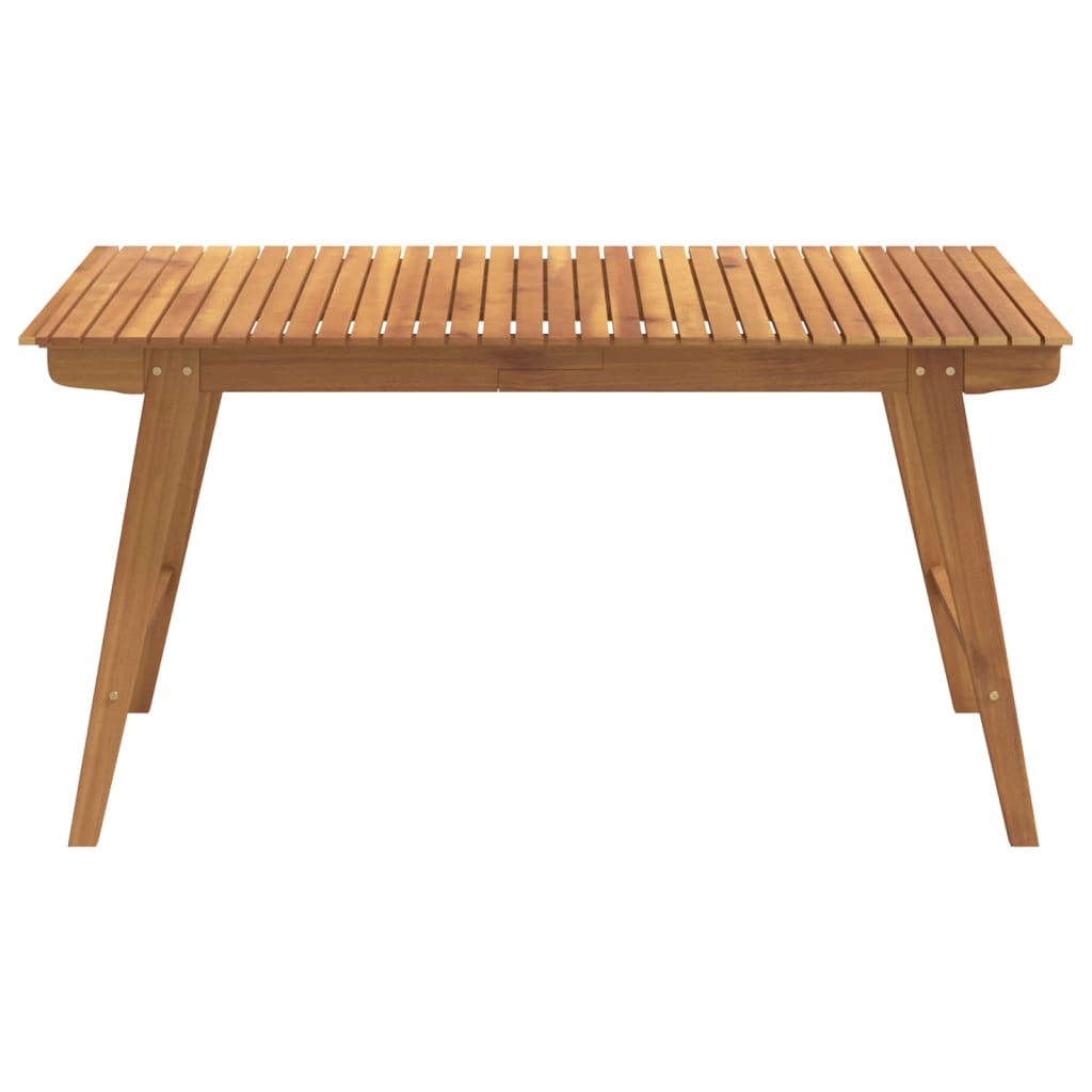 havebord 150x90x75 cm massivt akacietræ