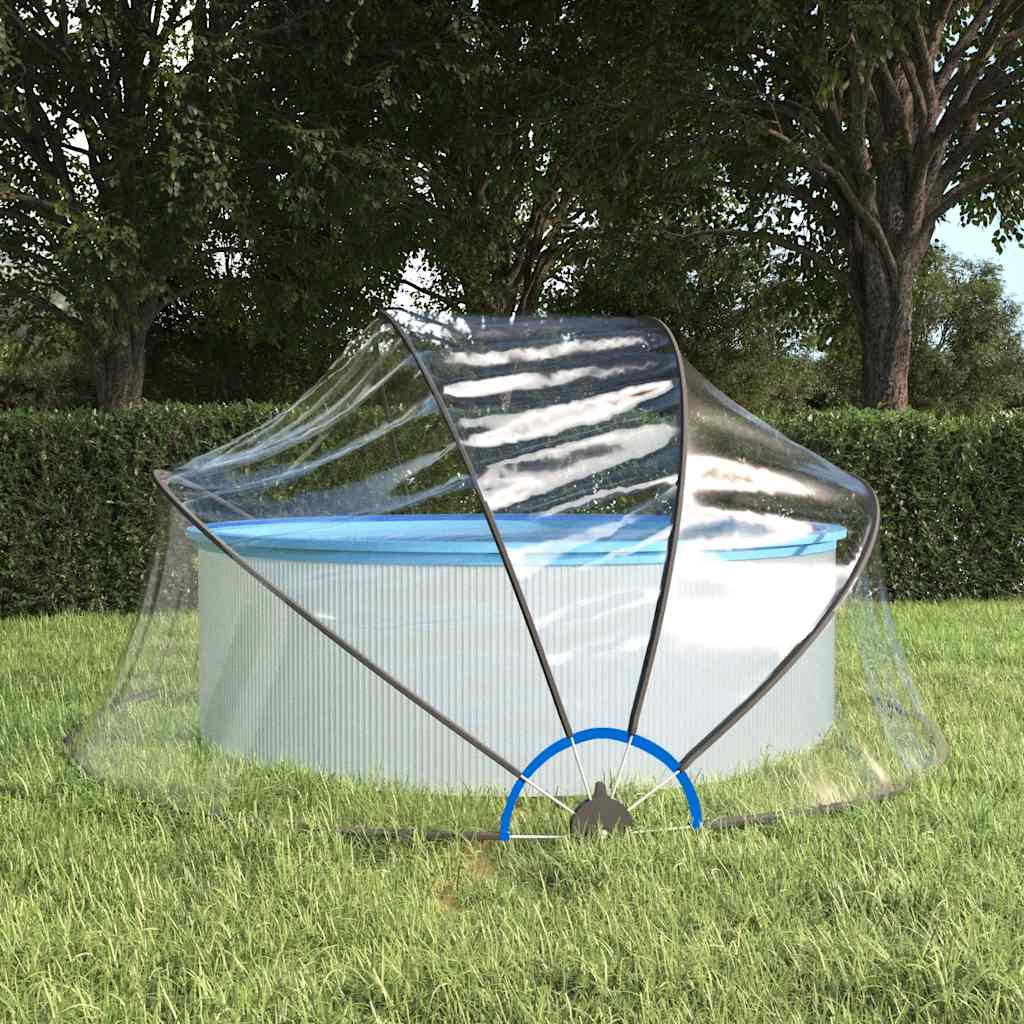 poolkuppel 315x158 cm PVC