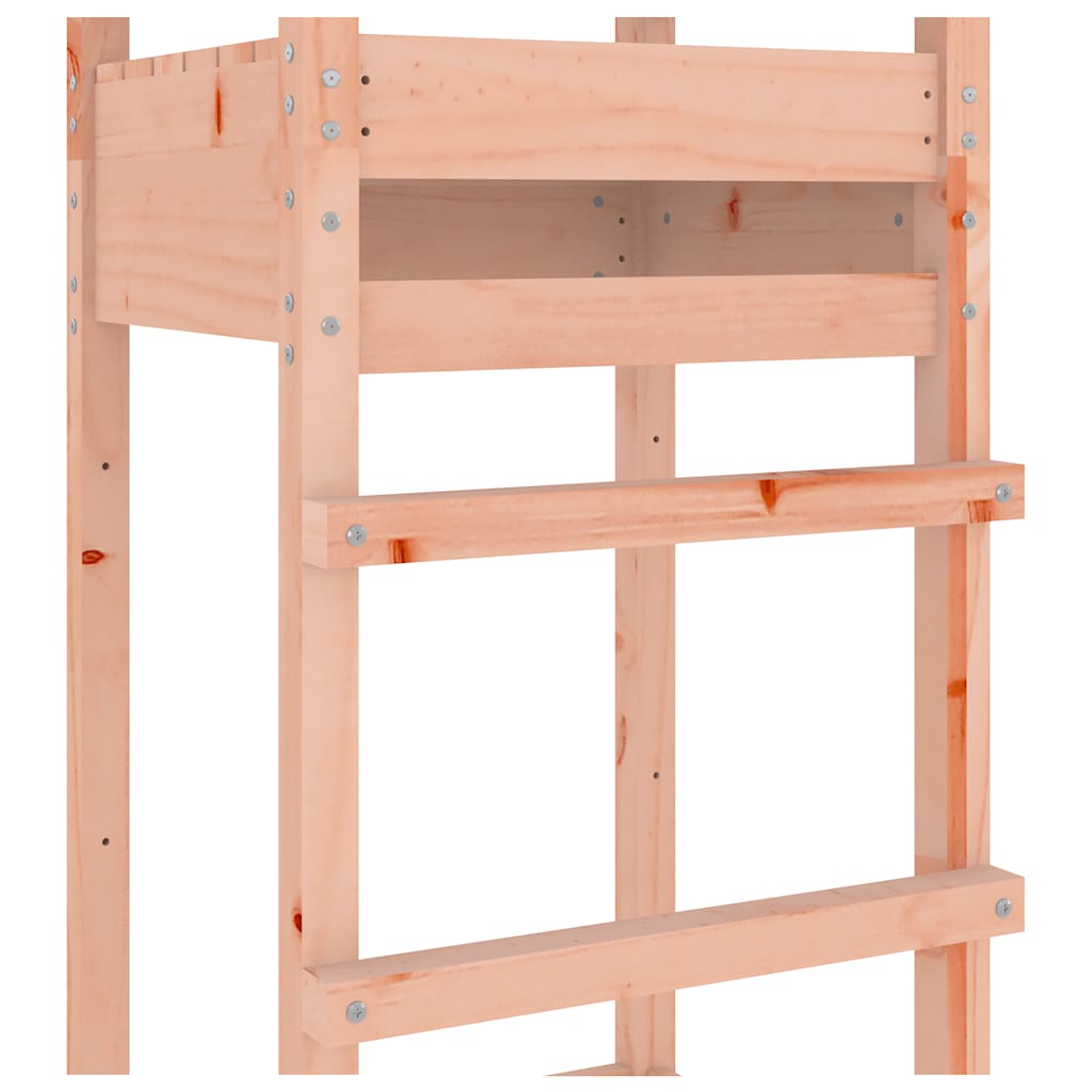 legetårn 52,5x46,5x206,5 cm massivt douglasgran