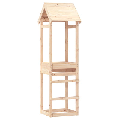 legetårn 53x46,5x194 cm massivt fyrretræ