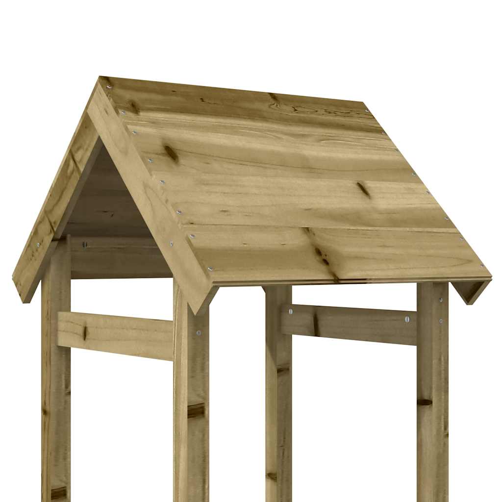 legetårn 53x46,5x194 cm imprægneret fyrretræ