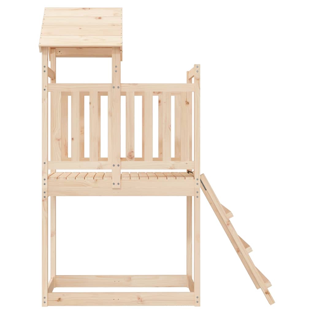 udendørs legesæt 53x110x214 cm massivt fyrretræ