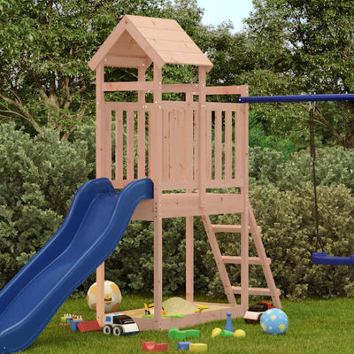 udendørs legesæt 53x110x214 cm massiv douglasgran