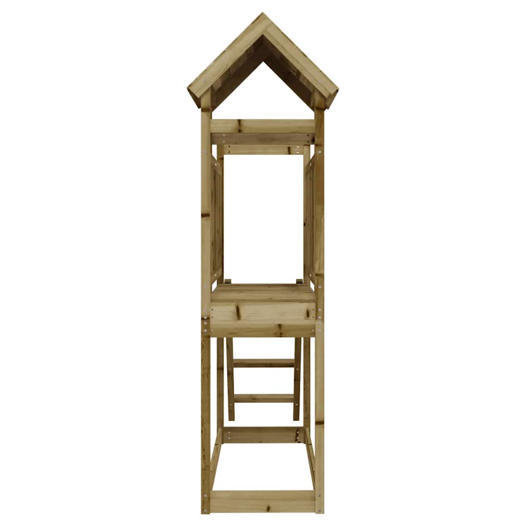 udendørs legesæt 53x110x214 cm imprægneret fyrretræ